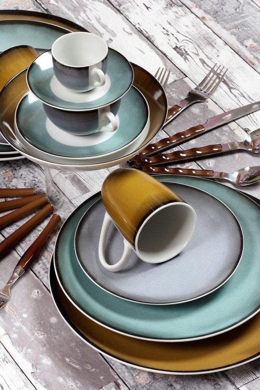 Σετ Φλυτζάνια Καφέ 6τμχ Πορσελάνης 100ml Fantastic CRYS